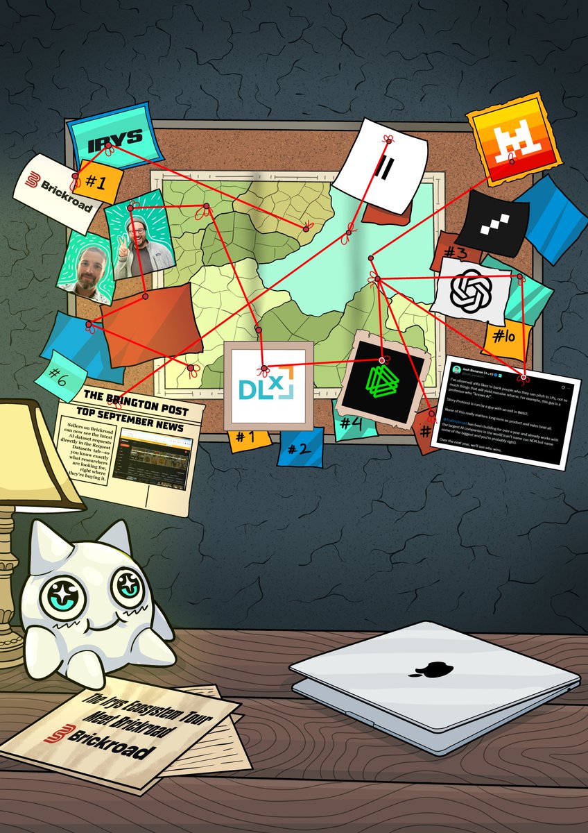 L1l_Cast's tweet photo. The Irys Ecosystem Tour has begun!

Reading the docs? Tune in live, listen, and get alpha straight from the source.

On September 19th at 1:00 p.m. UTC, we’re kicking off the ecosystem tour with @TryBrickroad!

https://t.co/w5LUZTLvPP

✧ Weekly calls with founders/team members
✧ Their vision, plans, and experience
✧ A clear understanding of their role in the Irys eco
✧ Insights into business, development, life, and work

Growth opportunities are always there - come to us and take advantage of them.

A big thanks for the visuals to @0xKreko 🤍