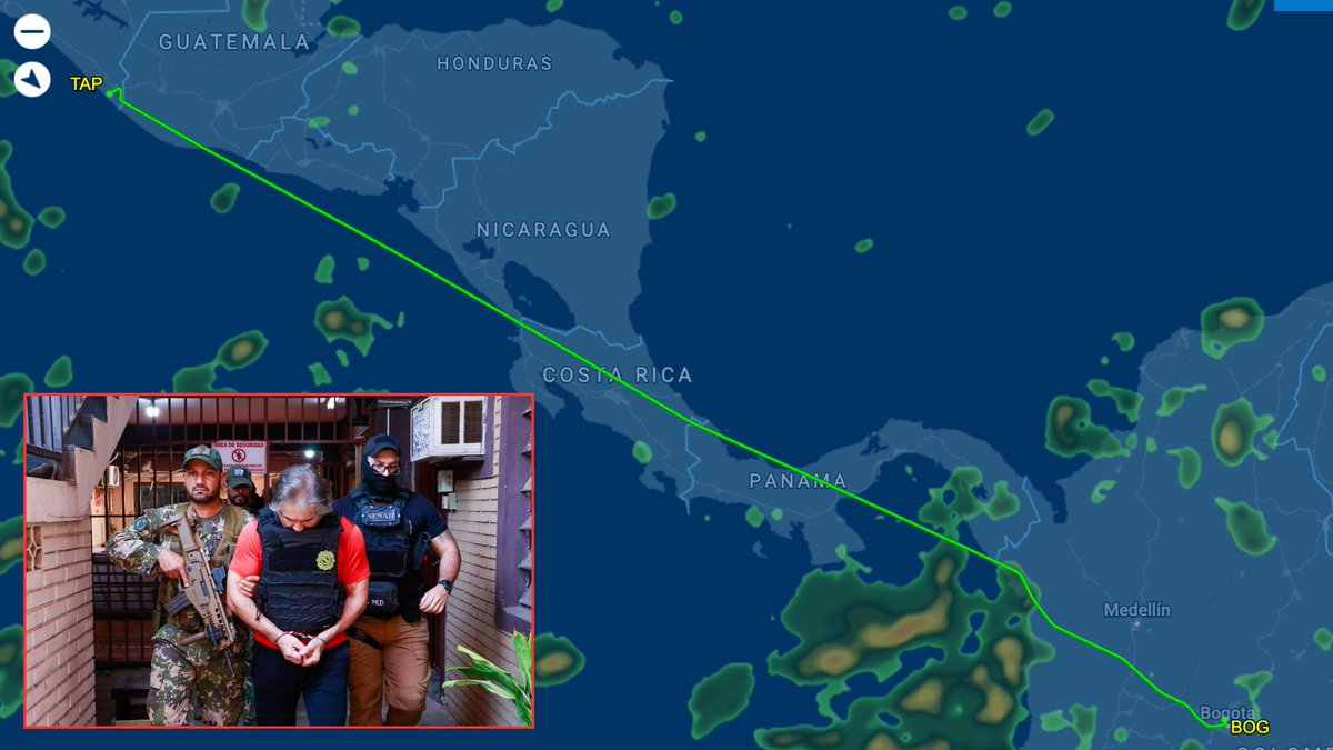 SOSTabasco_'s tweet photo. 🚨#ÚLTIMAHORA  | Llega a México Hernán"N", presunto líder de "La Barredora" y exsecretario de Seguridad Pública de Tabasco, después de más de 20 horas de ser expulsado de Paraguay. https://t.co/8ptEJ7ErVo