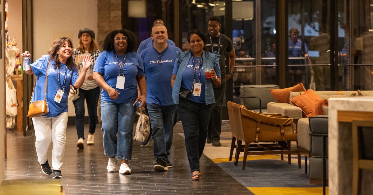 We’re ready for a day filled with big ideas, great conversations, and plenty of laughs along the way.

There’s nothing like being surrounded by this community. Smart, passionate, and always ready to learn from each other.

Let’s do this.

#CMITConnectLive #CMITCL25