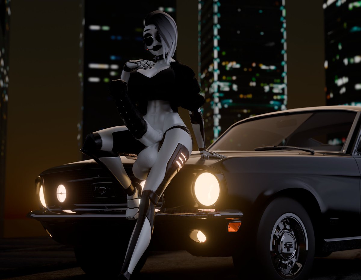 a little update for Rachel.. now she's illegally hot :o

I'll show Katrina soon :>

#fnafnsfw #oc