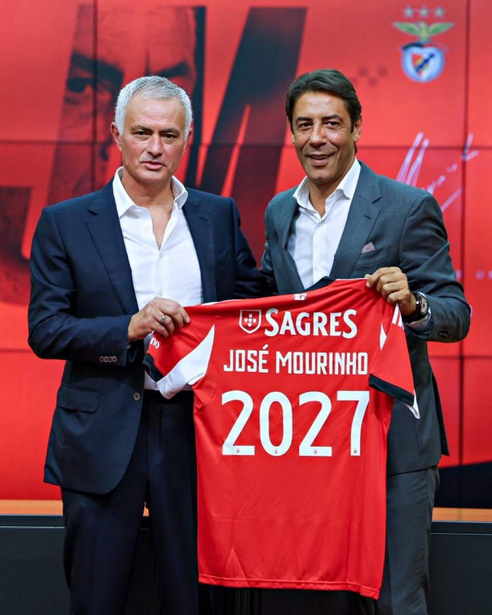 De regreso a Liga Portuguesa, de regreso al Benfica… Jose Mourinho tiene nuevo equipo ⚽️🔥