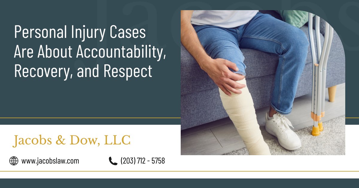 Personal injury cases are about more than monetary compensation. They’re about accountability, recovery, and respect.

Our firm is proud to serve the New Haven community when they need us most. If you’ve suffered a preventable injury, contact us. ow.ly/W4z450WVX2C