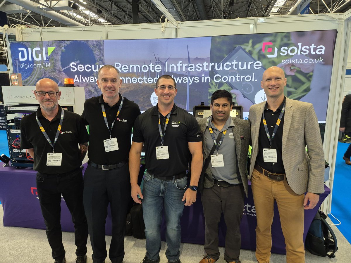 digidotcom's tweet image. We’re live at the Environmental Services &amp;amp; Solutions Expo in Birmingham, UK! Visit us at Booth WW-R52, where Digi is showcasing advanced #connectivity and #infrastructuremanagement solutions alongside Solsta. #IoT #IIoT #ESSExpo More details: hubs.la/Q03J-Xlh0