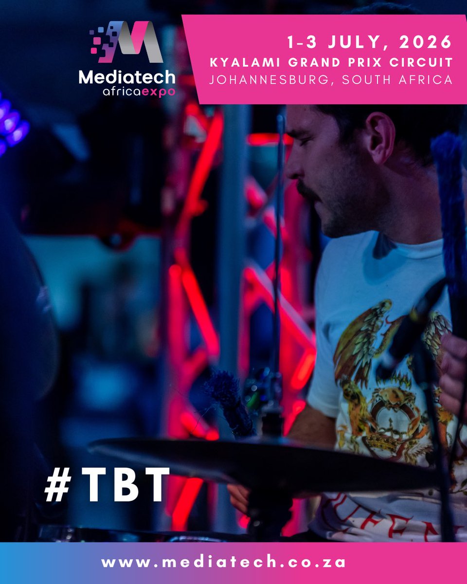 #TBT to the finale of Mediatech Africa 2019. During the final hour of the show, the Dome was on fire as Wonderboom rocked the stage, sending the crowd home on a high. Who remembers that epic closing set? #MediatechAfrica #MTA2026 #Wonderboom #LiveEvents 
 #liveeventsindustry