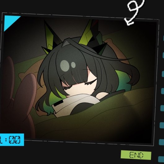 she sleeps w kaltsits coat :(