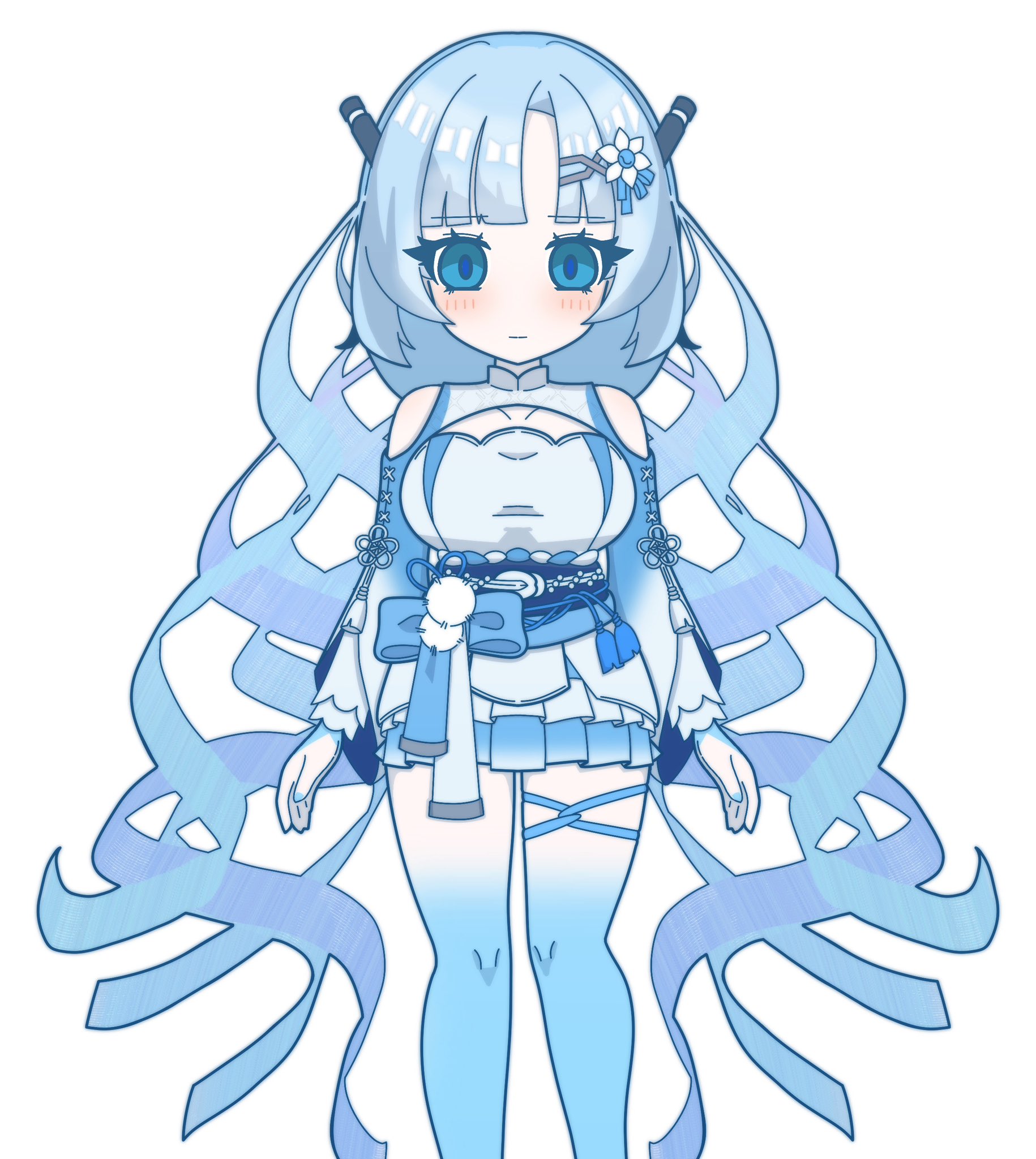 乃絵琉様　オーダー分 ハーフのあの子 . ..  #oc #art #illustration #drawing