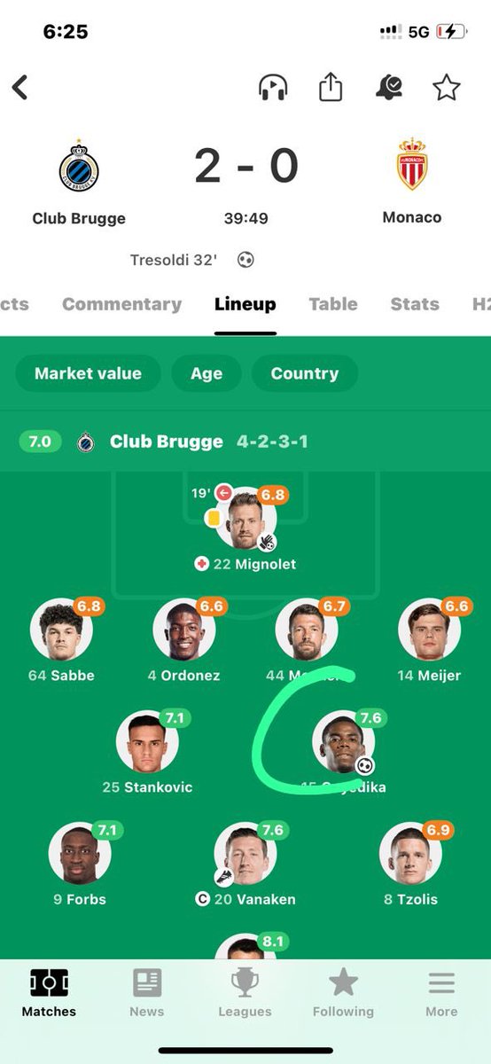 Meanwhile that wannabe Erik ten hag that coaches Nigeria keeps him on the bench for 32 years old Ndidi 😂😂 he’s a legend but we have better players with leg🦵 SACK #ERIC CHELLE #NFL <a href="/officialABAT/">Bola Ahmed Tinubu</a>