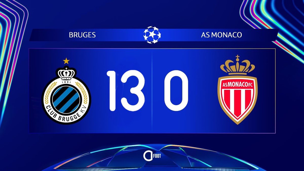 MercatoPlein's tweet image. 🚨 BUUUUUUUUUUUT DU PRINCE ALBERT (CSC) !!!

BRUGES 13-0 MONACO

#CLUASM