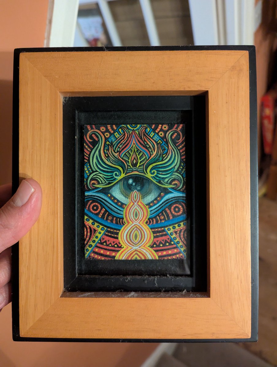 "Psychotechnics" is a digital recreation of an Acrylic painting I did in 2017 and represents the fusion of mind and machine, where inner vision becomes a tool for expanding consciousness

 lunalauncher.io