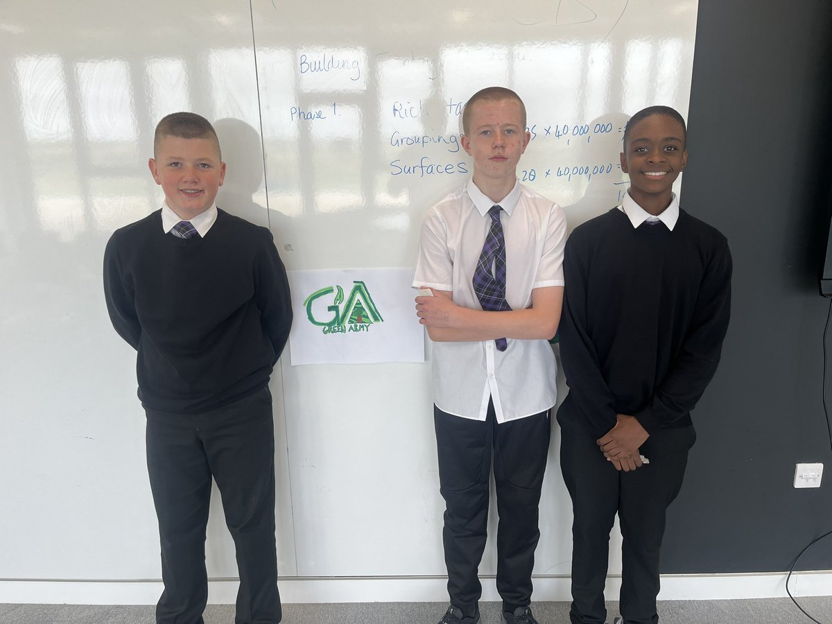 S3 Chemistry class B after their Dragon’s Den interviews on Biofuels. Very successful afternoon being grilled by HT, PTC &amp; Chemistry teacher.