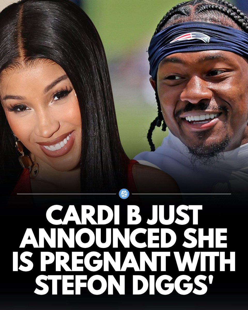 Cardi B has officially announced she’s pregnant with NFL star Stefon Diggs’ child, marking her first baby with him and her fourth overall.
