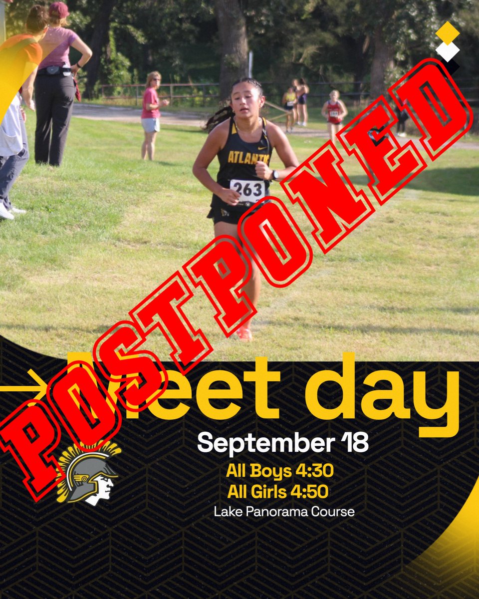 Today's meet at Panorama is postponed.