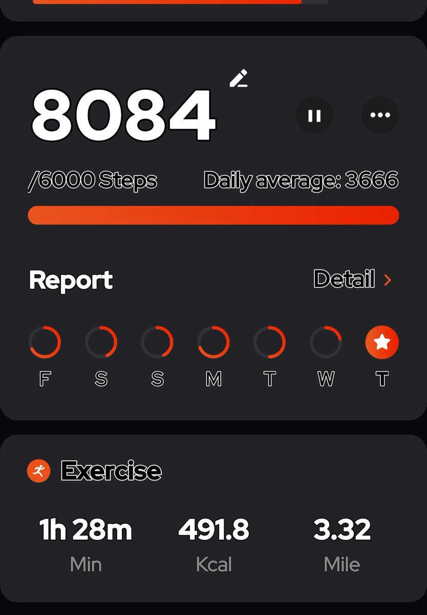 My walk today