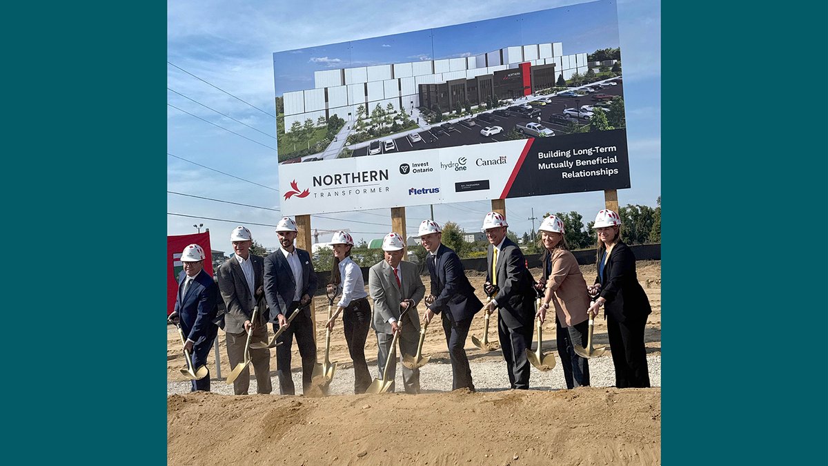 To meet the historic growth in demand for electricity, we need the right equipment at the right time from suppliers we trust. Today, we attended the groundbreaking of Northern Transformer’s new manufacturing facility in Innisfil. As one of our longstanding suppliers, we continue