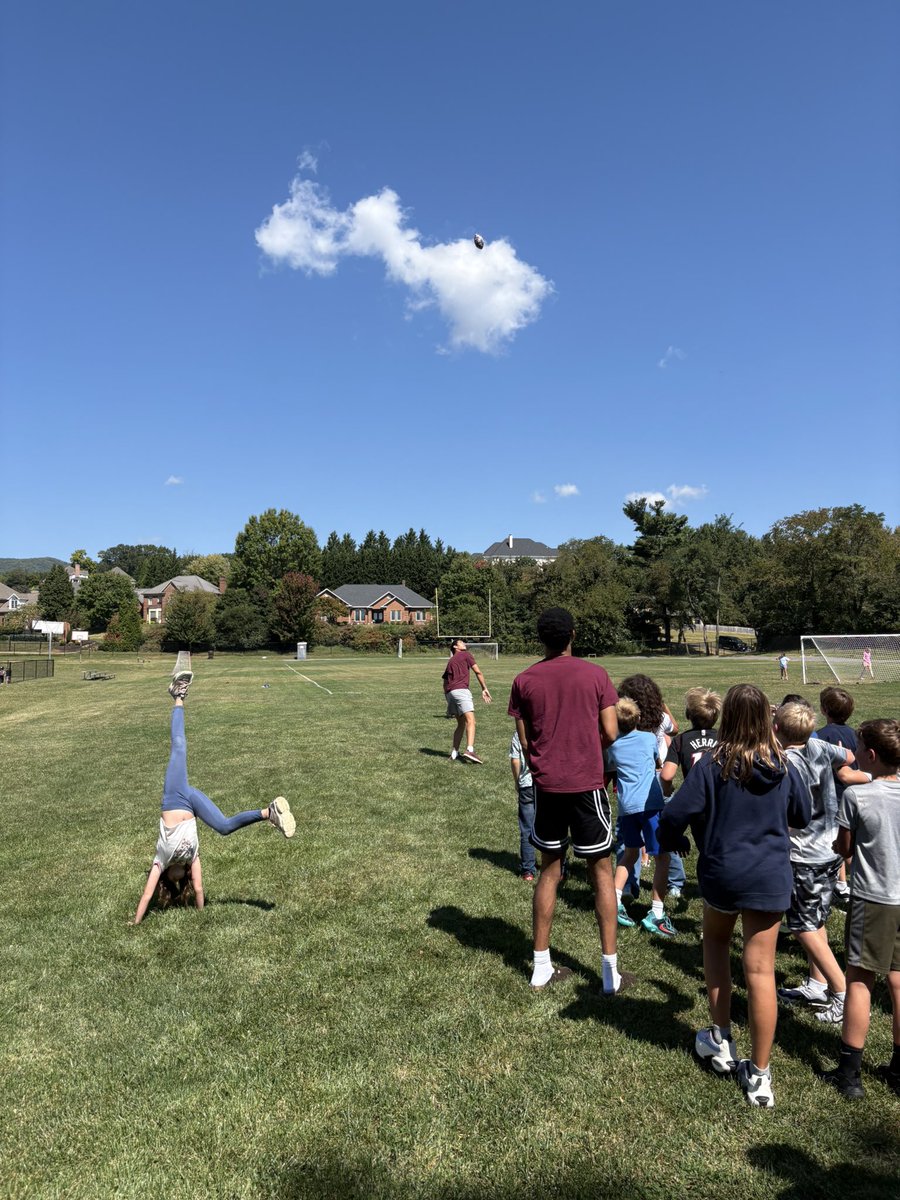 Great day spent with our friends at West Salem Elementary! #TeamTogether