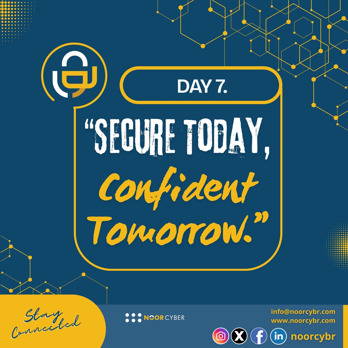 NoorCybr's tweet image. 📱 Lost phone ≠ lost privacy.
🔐 Encryption keeps your data safe—even when your device isn’t.
Day 7: Lock it down from the inside.
.
.
#NoorCyber
#CyberSecurity
#EncryptionMatters
#StaySecure
#CyberTips
#DigitalDefense
#OnlineSafety
#DataProtection
#CyberCampaign