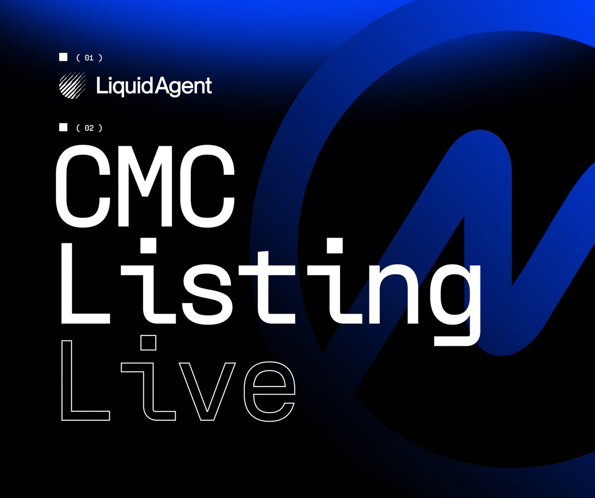 Dear Liquid Agent Community,
we're happy to announce that Liquid Agent ($LIQUID) is now officially listed on <a href="/CoinMarketCap/">CoinMarketCap</a> 

Important Note: Make sure to always verify our Contract Address when searching for the token.