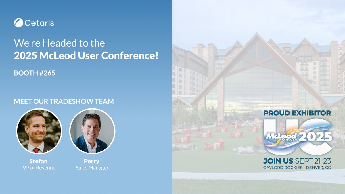 We’re heading to McLeod UC in Denver!

Find us at Booth 265 - meet the team and see how fleets are reducing downtime and running smarter.

#McLeodUC2025 #FleetTech