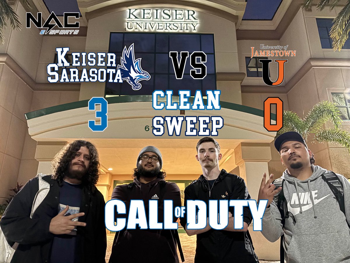 KUSAR_Esports's tweet photo. Clean sweep on opening night for the squad #goseahawks #nace https://t.co/IICu6ZLraT
