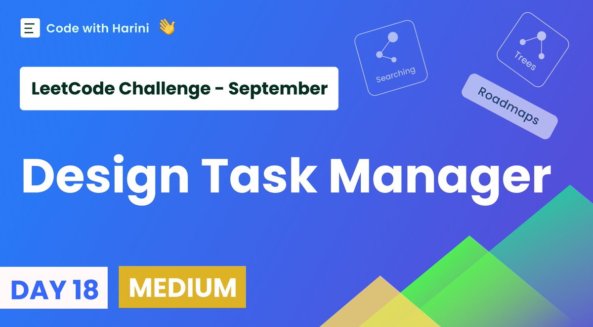 _CodeWithUs_'s tweet image. Sep day 18 Challenge is live, please do check it out ✅
youtu.be/_dKpo85-uSo?si…
.
.
.
.
.
.
.
.
.
.
.
.
.
#leetcodesolution #leetcodedaily #leetcodemedium #leetcodegrind
#faangprep #startup #dsa #hashmap #priorityQueue #codeexplain #coderlife #codingchallenge #prepareinterview