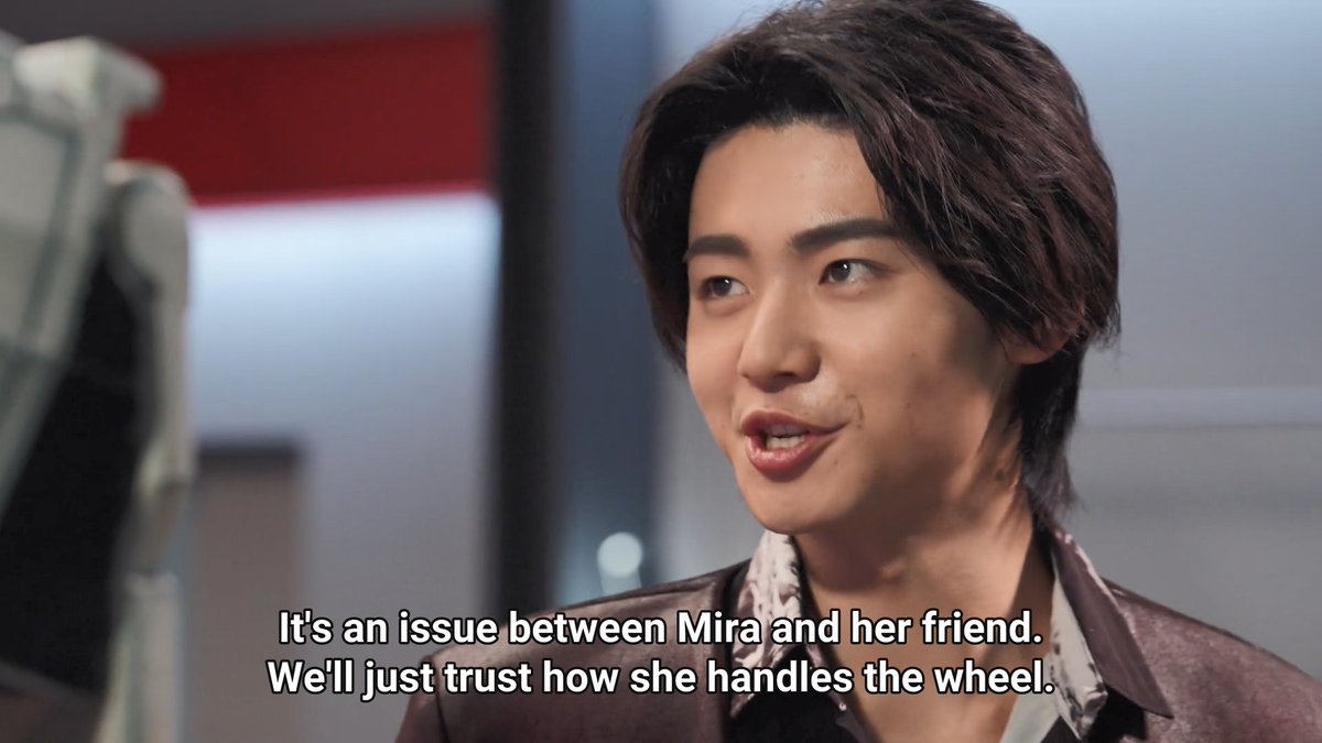 the more  i think about taiya the higher he goes on the list of favorite reds because how is it that he has all these car puns and motivational steering wheel quotes at his disposal. and he says them with full confidence too