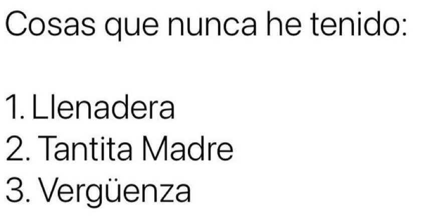 Nunca y no me importa 🤣