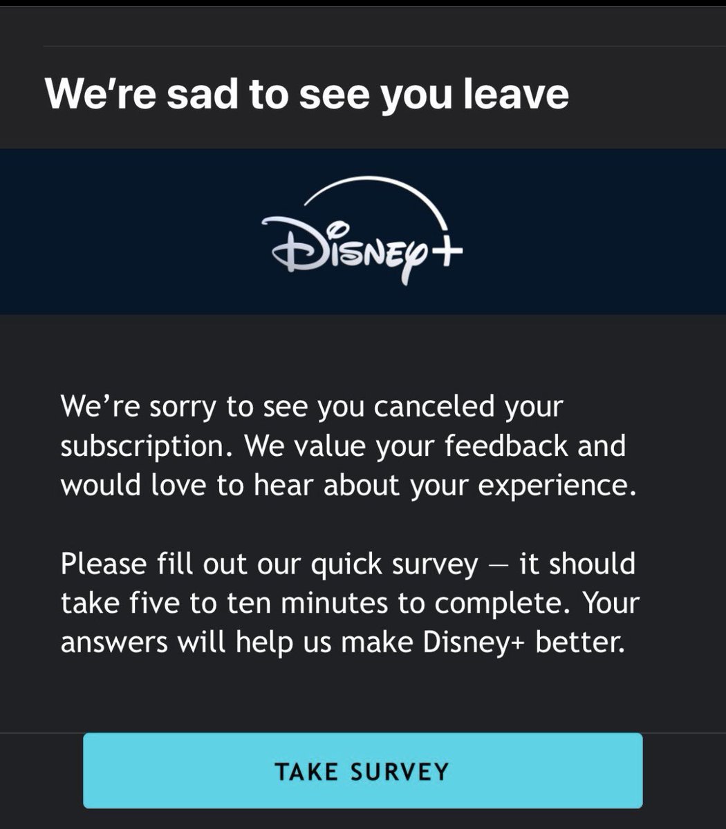 Bye bye <a href="/Disney/">Disney</a> <a href="/DisneyPlus/">Disney+</a> <a href="/ABCNetwork/">ABC</a>