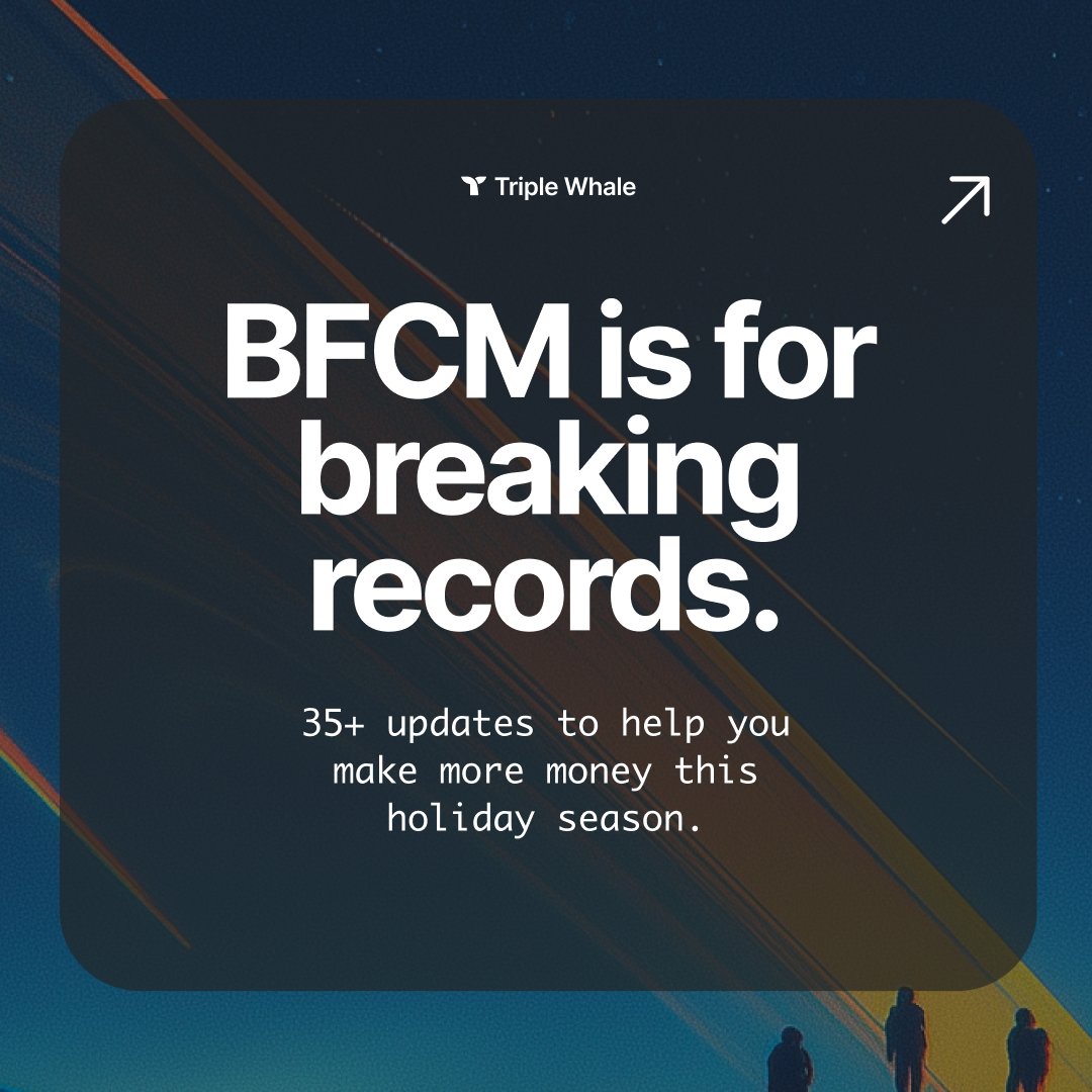 We just launched 35+ product updates to help brands crush BFCM.

The crazy part?
We could launch 35 more next month if we wanted to...

That’s how much is coming down the pipeline.

The team is firing on all cylinders — sales, marketing, product. In particular, the designs for