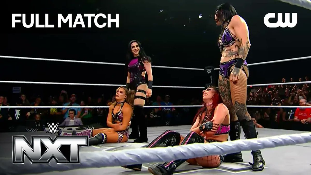 The 6-Woman Tag Team Match featuring past NXT stars <a href="/RheaRipley_WWE/">RheaRipley_WWE</a>, <a href="/Steph_Vaquer/">Stephanie Vaquer</a> and <a href="/Real_Valkyria/">LYRA VALKYRIA</a> was a great way to cap off a memorable #NXTHomecoming! 

Watch the FULL MATCH on our YouTube Channel. youtube.com/watch?v=lQy6Qk…