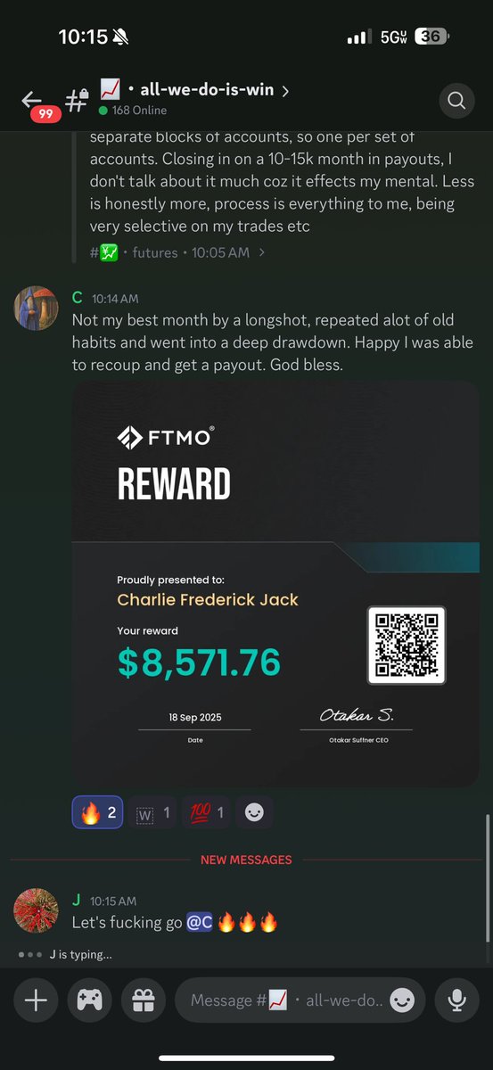 jadecap_'s tweet photo. I get tired of posting my personal p&l. 

In my opinion it provides no value to the public. 

I won’t do it much longer, and just revert to what matters the most….

Sharing my trading experience so that others can learn and avoid all the mistakes that I, and many traders make on their way to the trader graveyard. 

It’s about..

The process. 

The mindset. 

The determination to get better each and every day.