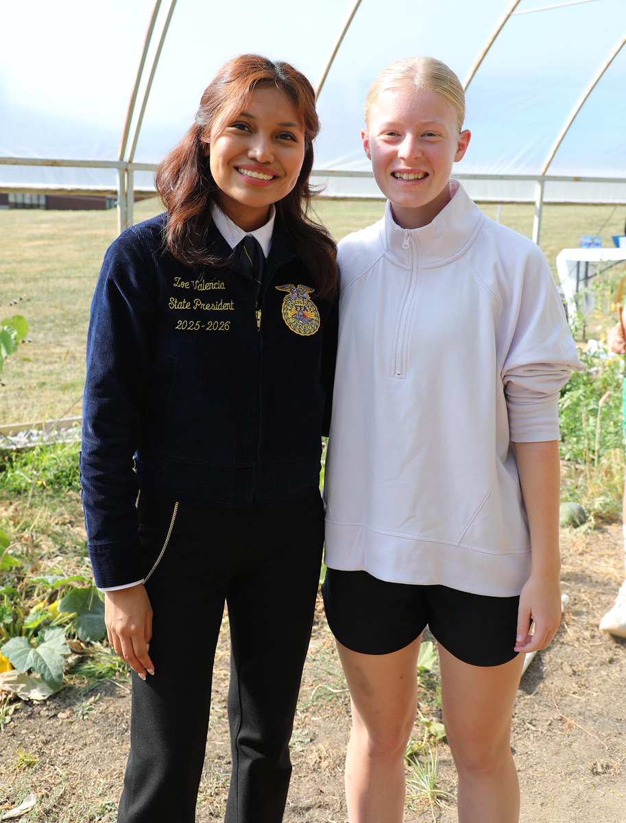 It was an honor for Perry FFA to host NYS FFA officers, as well as the NYS National Officer Candidate &amp; a National FFA Officer, to PCS this AM! The officers toured the JH high tunnel, chatted with students, and provided insight into how FFA has benefitted them as young leaders.
