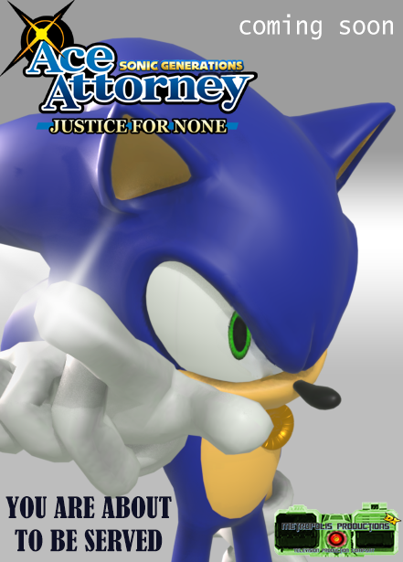 metropolisprodx's tweet photo. new official poster for sonic generations ace attorney 2! https://t.co/vhDiXLjIkK
