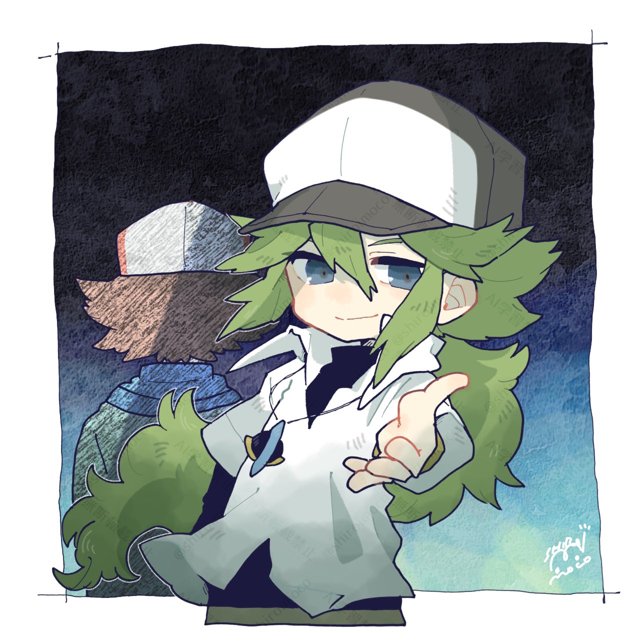 イラストオーダー✩﻿shiro 正統派スラックスコーデ #シロのオシャレビト #illust
