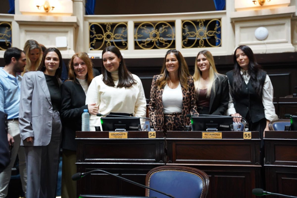 Las mujeres de la libertad en la Legislatura bonaerense. 💜