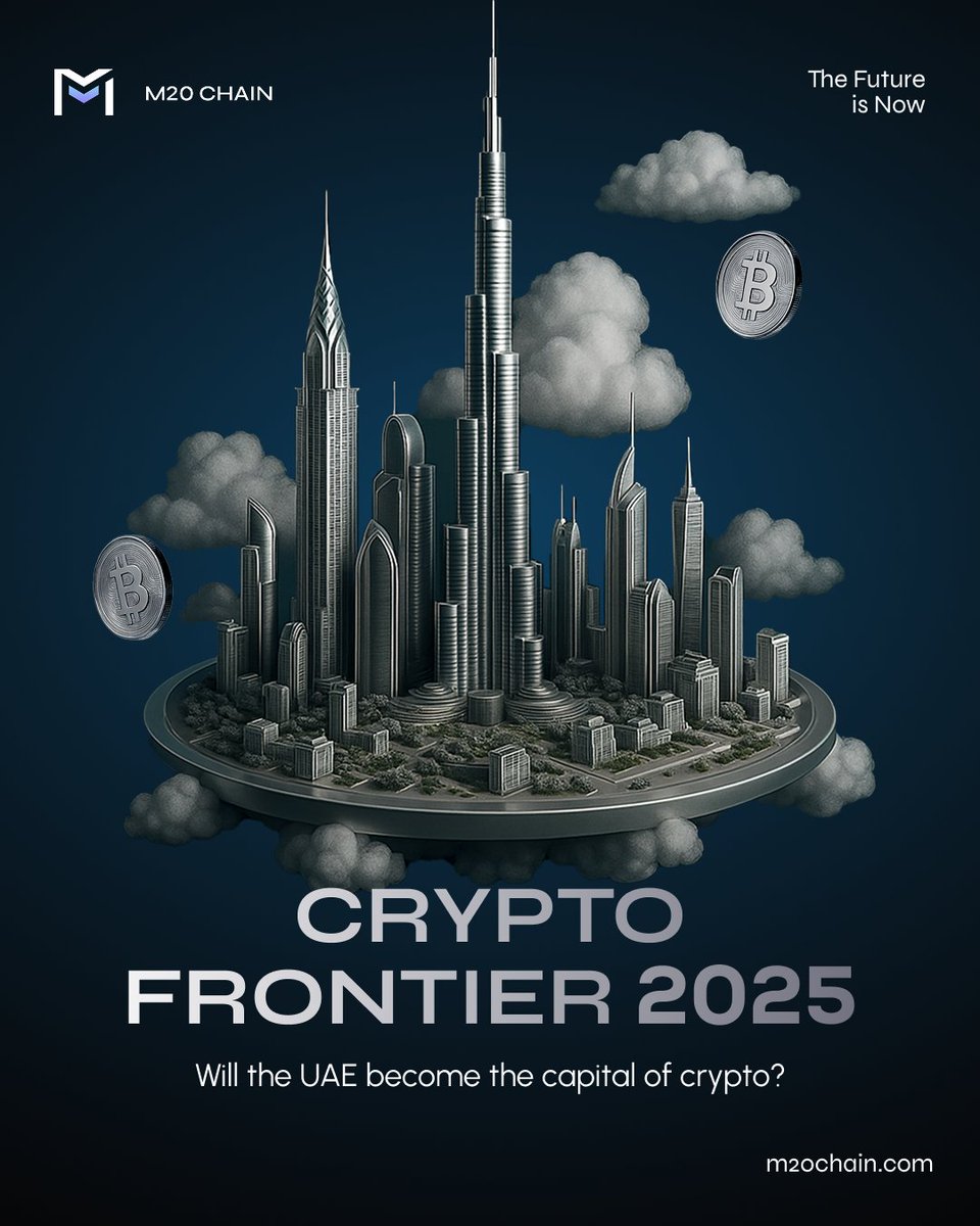 m20blockchain's tweet image. The UAE isn’t just talking about crypto, it’s building the blueprint.

With Dubai’s VARA, Abu Dhabi’s ADGM, and new free zones like RAK DAO, the Emirates now offer:

✅ Crystal-clear regulations (no grey areas)

✅ A crypto-friendly tax system (0% capital gains)

✅ Institutional…