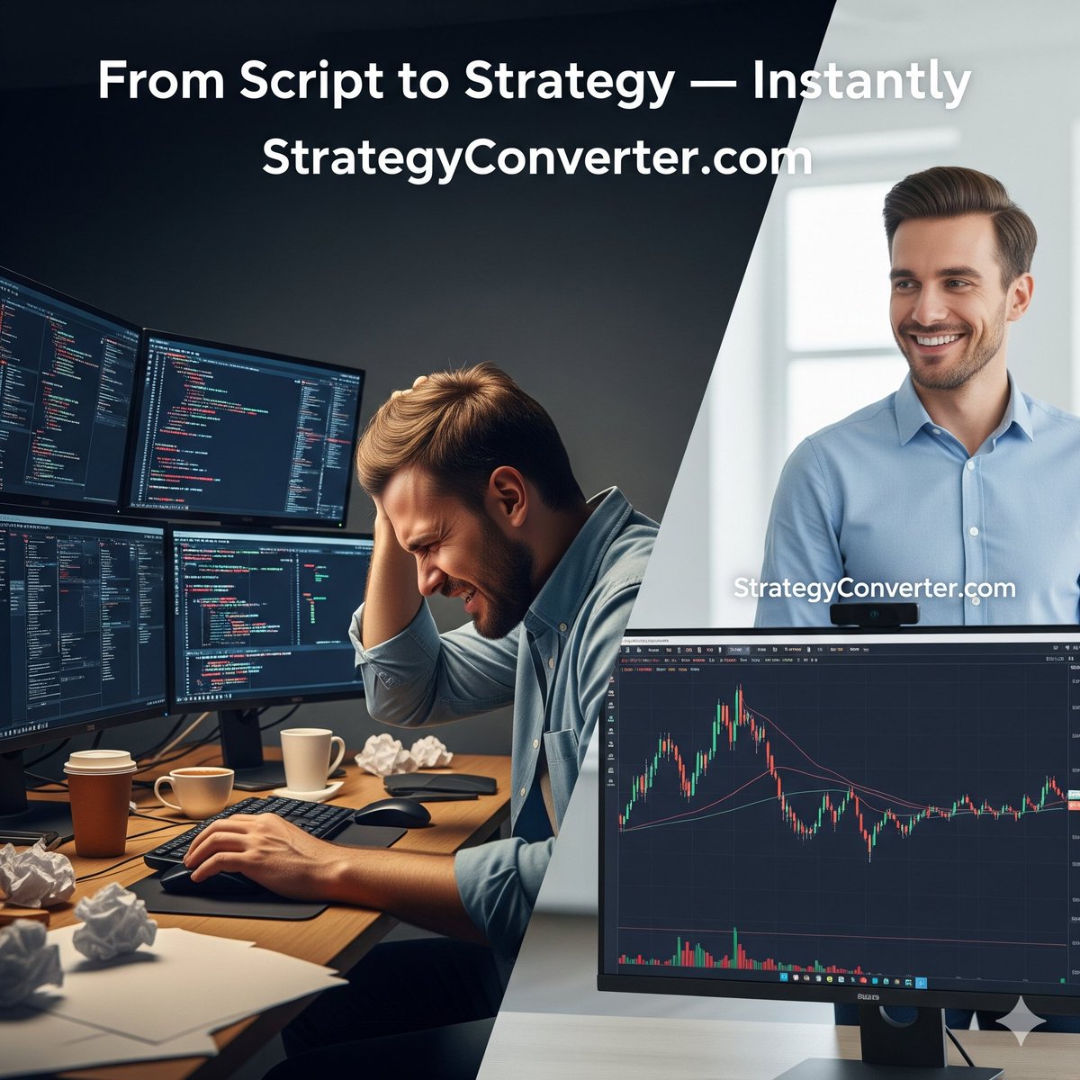 strategyconvert's tweet image. From idea to execution:
Step 1: Write in Pine Script
Step 2: Convert in seconds
Step 3: Trade live 🚀
👉 strategyconverter.com
#ForexTrading #MQL5 #TradingLife #AutomatedTrading