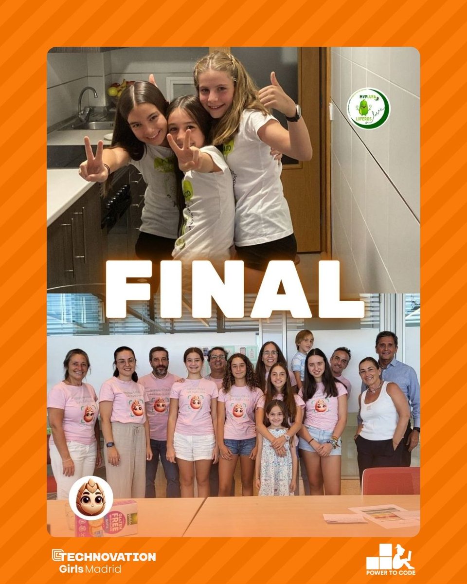 TechnovationMad's tweet image. ✨ Mañana es la gran final mundial de #TechnovationGirls 2025 ✨
Dos equipos españoles compiten con proyectos increíbles:
🌱 Stellar Girls: estropajo sostenible Lufa
📱 4ever Tech: app Celia para celíacos
🗓 19/09 ⏰ 17:30h
🔗 youtube.com/watch?v=Ed-_Vy…
#PowerToCode #STEM
