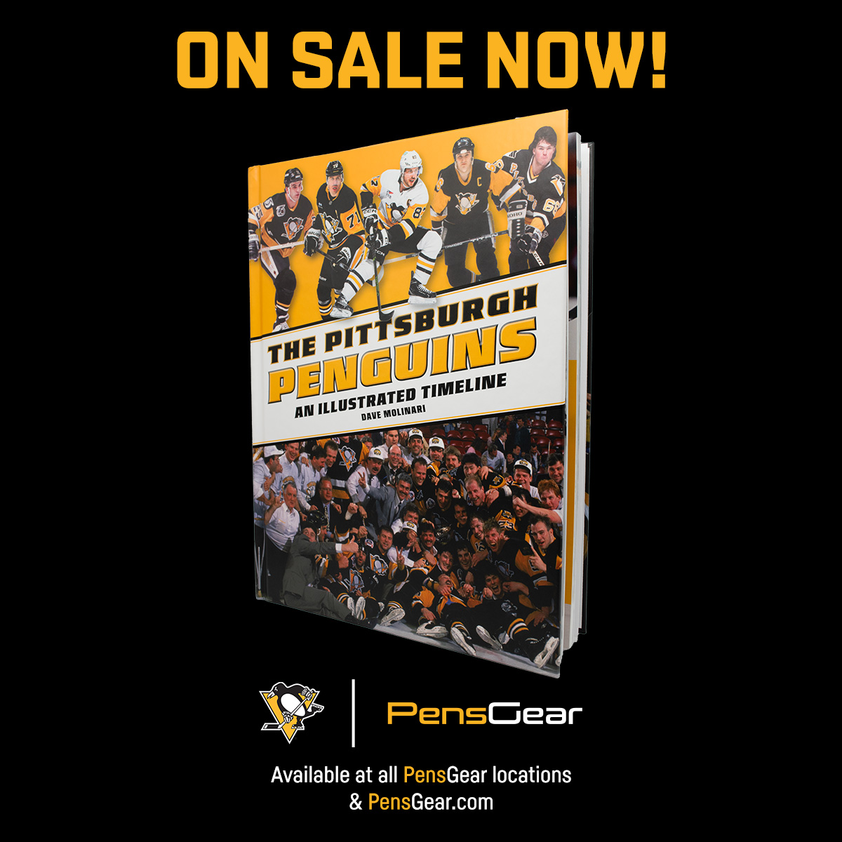 The Pittsburgh Penguins: An Illustrated Timeline by Dave Molinari is ON SALE now!

👉 Available at PensGear + online: pensgear.com/timeline-book

Future book signing at PPG Paints Arena this November 🖊️ #LetsGoPens