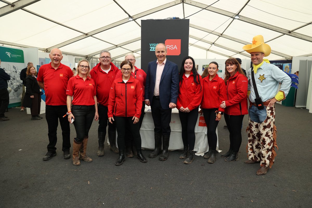 GovIE's tweet photo. As impressive as the #ploughing2025 skills were, so too was the teamwork on display from civil servants at the Government of Ireland village.

Here’s to another successful #GovPloughing! https://t.co/Nd8J7D8t9F