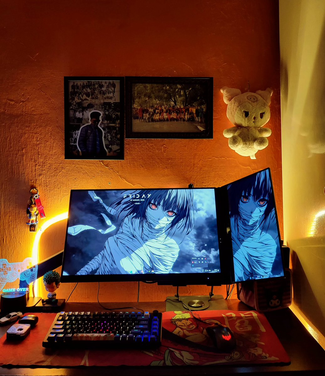 My editing setup is basically a sleep-deprivation simulator. Powered by coffee, panic, and 200 layers of After Effects that may or may not crash at render.