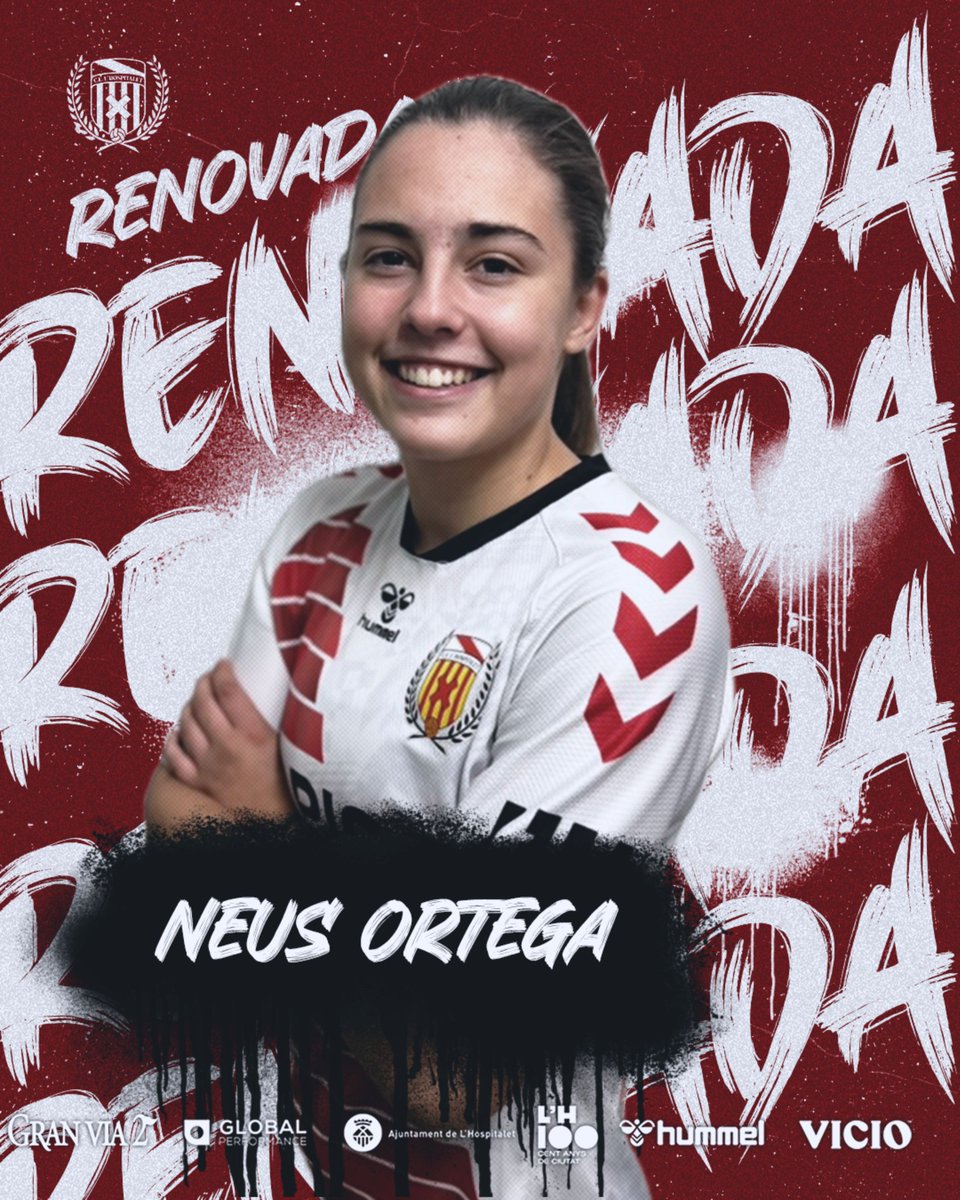[RENOVACIÓ]

 ✍️ La defensa lateral Neus Ortega renova el seu compromís amb el primer equip i complirà la seva segona temporada.

#CELHFem2526