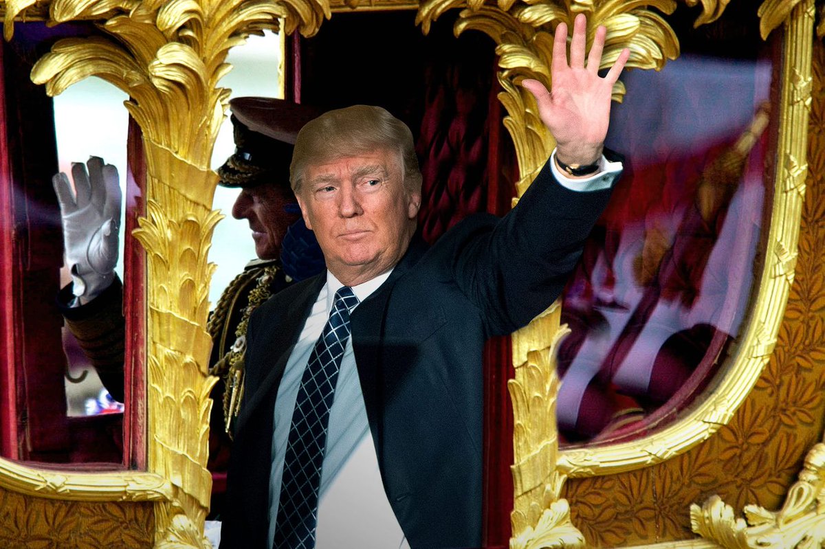 11 months ago, he was working at McDonald's and was driving a garbage truck. Today, he has a gold carriage and earns billions destroying democracy. Never give up on your dreams!