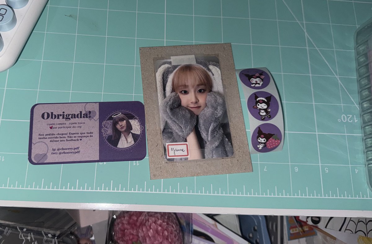 Feedback mega positivo para <a href="/choerrypdf/">bela ୨ৎ</a> que organizou essa cegzinha maravilhosa que me trouxe essa chuuzinha, a ceg foi super tranquila e muito bem organizada em relação ao envio foi super rápida e minha chuuzinha chegou em segurança,muito obrigada amg💕💕