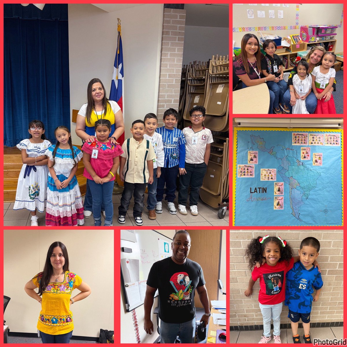 We are celebrating National Hispanic Heritage Month at Chambers Elementary. 💚#SomosAlief