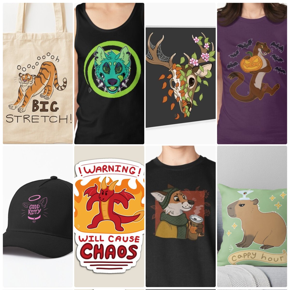 ANNOUNCEMENT TIME :D

I've been working really hard on this over the past month and now I'm pleased to announce that I have opened my very own redbubble shop! :]

I hope you like what I have to offer so far! 🥺❤️

Look out for pride designs coming soon 👀

redbubble.com/people/DezzyDa…