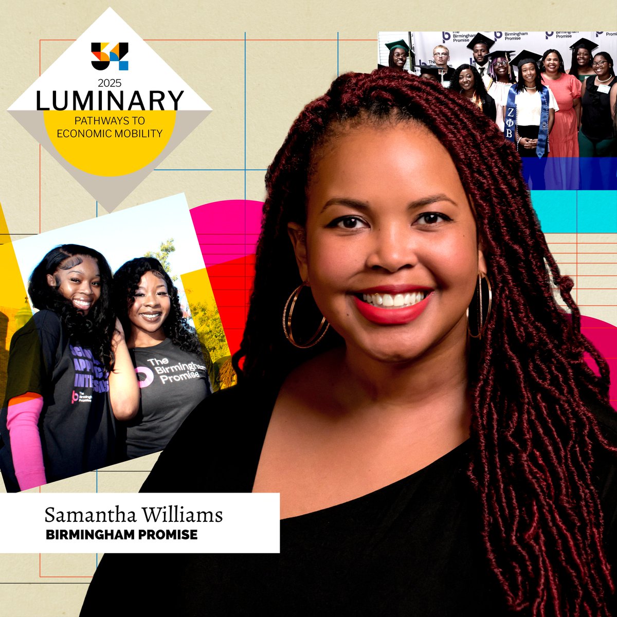 Our Executive Director, <a href="/_sosamantha/">Samantha Williams</a>, has been selected as part of the 2025 class of Luminaries with #TheCAFEGroup's #1954Project!

Each Luminary organization receives a $1 million unrestricted grant to invest in their organization.

Learn more: birminghampromise.org/about/success-…