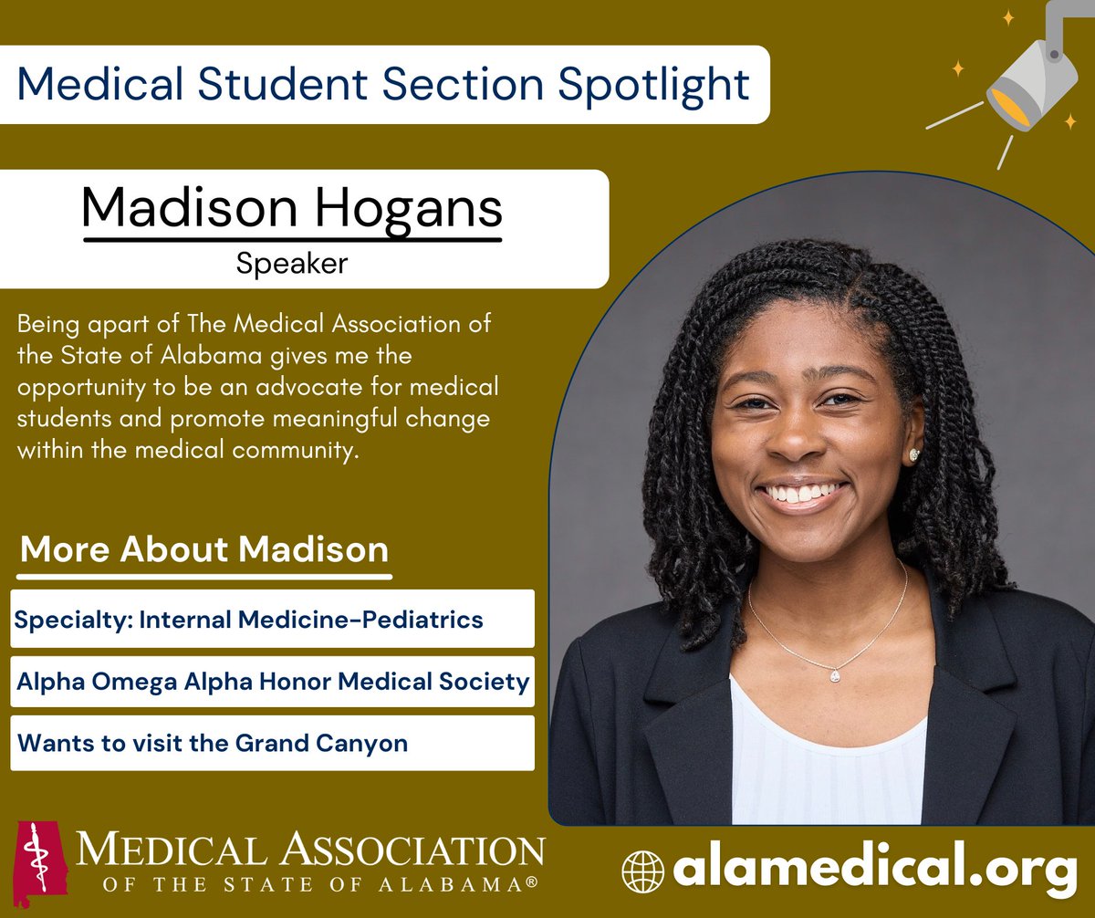 Medical Association of the State of Alabama tweet media