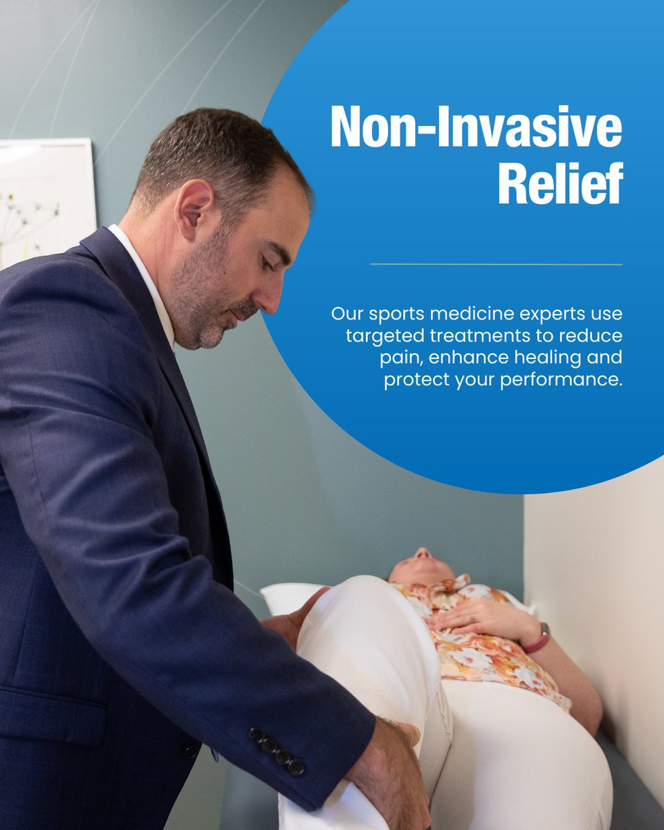 UOA_NJ's tweet photo. At UOA, our non-operative sports medicine team offers treatments that support your body’s natural healing process. 

From bracing and ultrasound-guided injections to regenerative options like PRP, we focus on effective, minimally invasive care. 🌿💉

#NonOperativeCare #UOA https://t.co/E3LoejDPQR