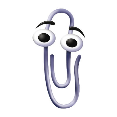 wildjesta's tweet photo. @Tectone I think Clippy is positive. He always wants to help, nothing more, no strings. Just help for whenever you need it, in a silly, goofy way, I might add. https://t.co/CeulxMcvUt