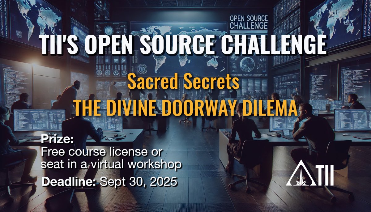 🎯 New OSINT Challenge: Sacred Secrets — The Divine Doorway Dilemma  

📸 Identify the holy place
🌍 GPS, address, phone  
🛠️ Show your method  

🏆 Win a course license or workshop seat  
⏳ Deadline: Sept 30, 2025  

Full details in our Newsletter:
mailchi.mp/b66278da425f/9…